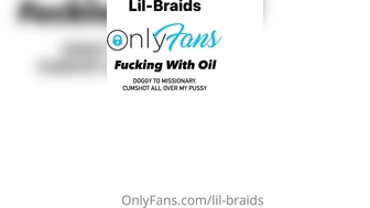 Lil Braids aka lilakabraids aka Lilbraids onlyfans Busty prostitute erotic posing