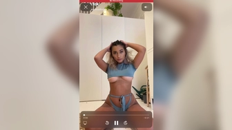 Lacey Madison onlyfans Hot brunette girl pulls her pussy