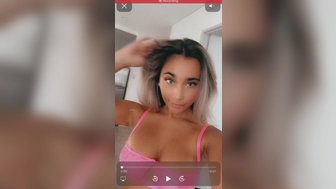 Lacey Madison onlyfans Slutty confidant gently masturbates pussy