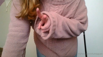 chubbyguati onlyfans Blue eyed boobs caresses