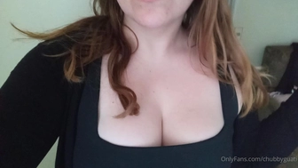 chubbyguati onlyfans Bitch with big ass turns on chic body