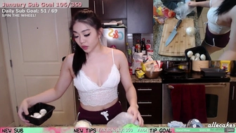 Alle Cakes aka allecakes onlyfans 24-02-2022 webcam masturbation