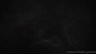 Alina Gorokhova aka alina_gorohova onlyfans Attractive slut fucks anus