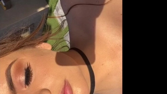 allipark22 onlyfans Gripping nipple brightly jerking off with sex toy