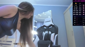k_kimikooo chaturbate Elegant curvy caresses shaved pussy