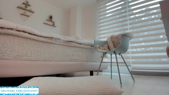 hornyco57 chaturbate Naughty bitch demonstrates shaved holes