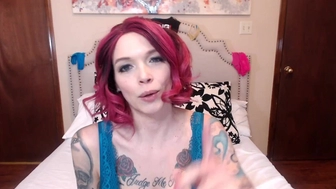annabellpeaksxx Attractive blonde performs great masturbation