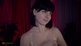 excitease chaturbate Classy chick strips and caresses her cunt