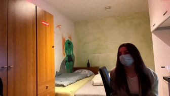 ciaosonoale chaturbate Beautiful bitch fucks herself with a phallus