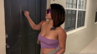 Lil D aka ruthlessxkid onlyfans Bitch in stockings tightly hammering herself with a bottle