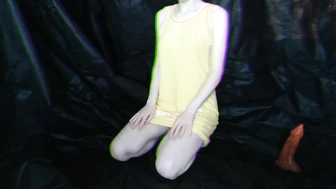 Blonde Ale  _014 Cutie Girl with TOOTHY Vagina and BIG Demon Dildo (HALLOWEEN) - Blonde Ale_Blonde Ale_1080p