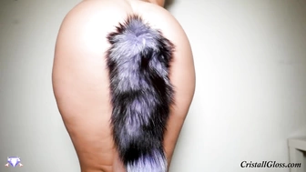 Cristall Gloss - pornhub  Наездница с большой попкой и небрежный минет