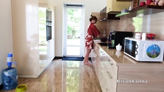 Kisankanna Сосал, оседлал и проглотил сперму