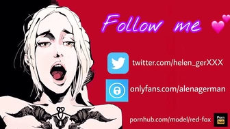 Red Fox_Blonde Sloppy Blowjob Cock Step Brother After Reading Romance