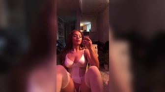 Naomi aka naomij onlyfans Graceful devil cute consoles herself