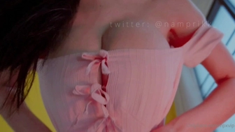 npxvip aka namprikk_ onlyfans Lustful bitch masturbates pussy relish