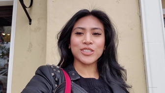 Embersnow onlyfans Busty female fucks point with a strap-on