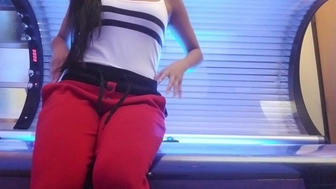 Embersnow onlyfans Slutty female gently pulls pussy