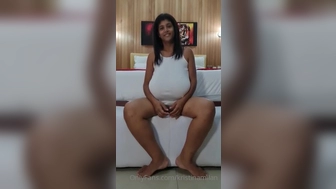 kristinamilan onlyfans Adorable chick pulls vagina