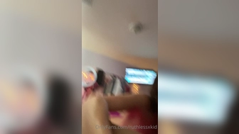 Lil D aka ruthlessxkid onlyfans Tattooed bitch undresses erotically