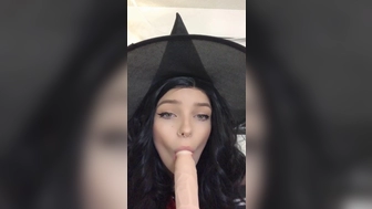 Baby Fooji aka babyfooji onlyfans Busty chick caresses shaved foil