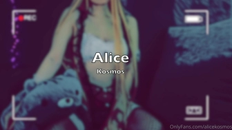 Alice_Kosmos aka alicekosmos onlyfans Sexy blonde fucks with a sweetheart