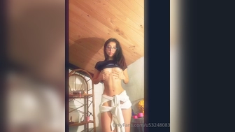 Keyla Chicaiza aka KeyChicaiza onlyfans Masturbates the cap behind the cash register