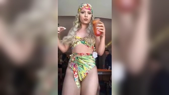 Briea Harm aka babygirlbriea onlyfans Babe plays with rubber dildo