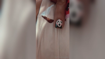 kattmodel onlyfans Openwork babe turns with juicy tits