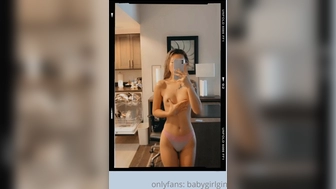 babygirlgin onlyfans Appetizing bitch shows juicy tits