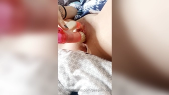 littlemrsp onlyfans Hot mare jerking pussy with phallus