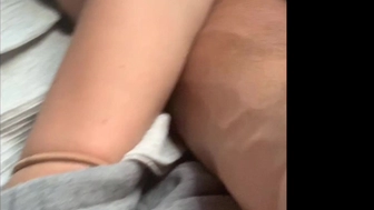 Real Onlyfans Couple aka hornyduo onlyfans Beauty licks rubber dick