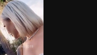 LaynaBoo aka Layna Boo aka laynaaboo onlyfans Cute blondie exposes big tits