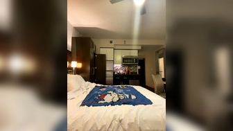 Jaylene Rio aka jaylenerio onlyfans undresses and shows puffy bread