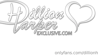 dillionharper onlyfans Hot brunettes show shaved holes