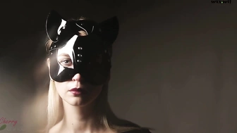 Cherry Grace_Cat Masked Beauty Edges A Hard Cock With Such Sense And Passion