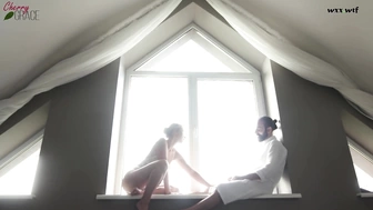 Cherry Grace_Sweet Blowjob on the Window Sill