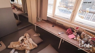 Leolulu_Couple занимается интенсивным сексом рождественским утром