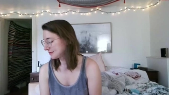 titfortatkat chaturbate  baby pokes her fingers in the holes