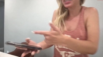 texas_blonde chaturbate The luxury model is swaggering with two toys-