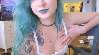 sluttypotato_ chaturbate  juicy breasts and smooth pussy