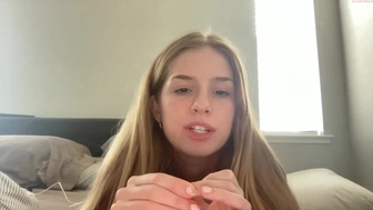 innocentfreakylittleone chaturbate Cute lady caresses shaved cunt