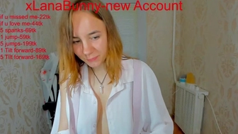 xlanabunny chaturbate Full skin pulls the cap with a phallus