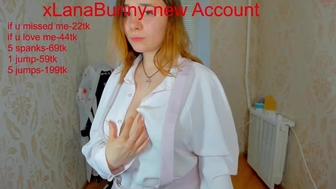 xlanabunny chaturbate Pretty babe shows off her underwear and tattoos