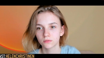 helenchristensen chaturbate  caresses the clitoris under the table