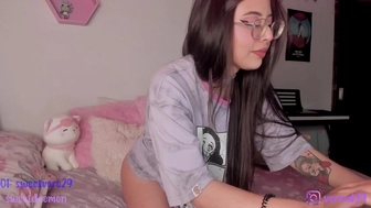 sweetdeemon chaturbate Adorable chicks masturbating cunt