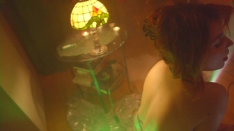 psychedelicariaa chaturbate Charming takes off the dress