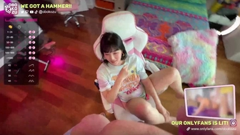 obokozu chaturbate Busty girl takes off her underwear