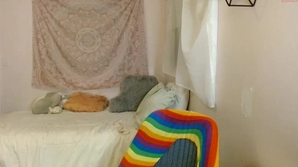 bigeyesxo chaturbate Slut caresses his cap