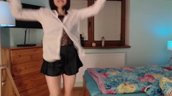 _my_ chaturbate Shy chick caresses big tits